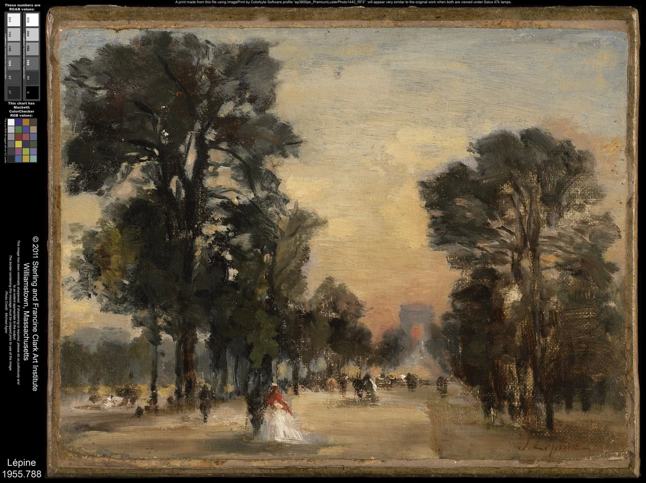 Gli Champs - Elyses, Sterling and Francine Clark Art Institute